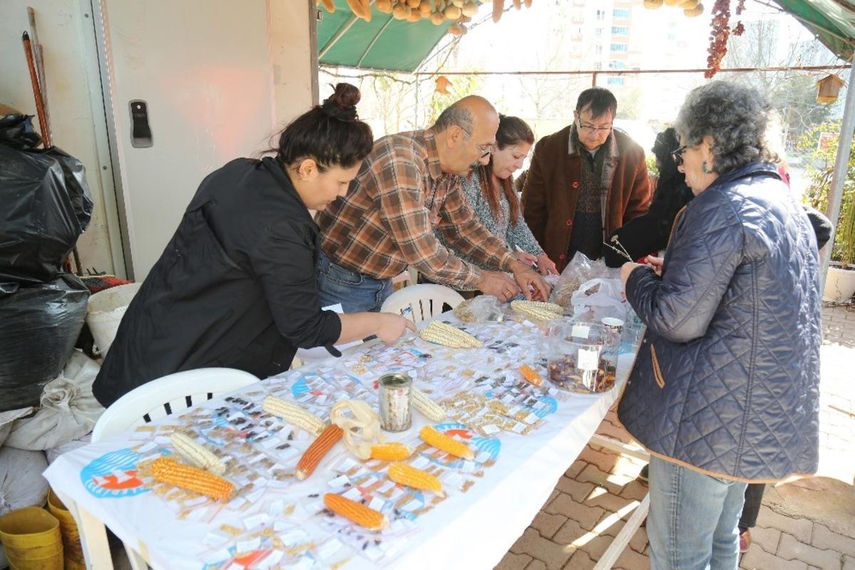 G&ouml;n&uuml;ll&uuml; Serasında Tohum Takas Şenliği yapıldı