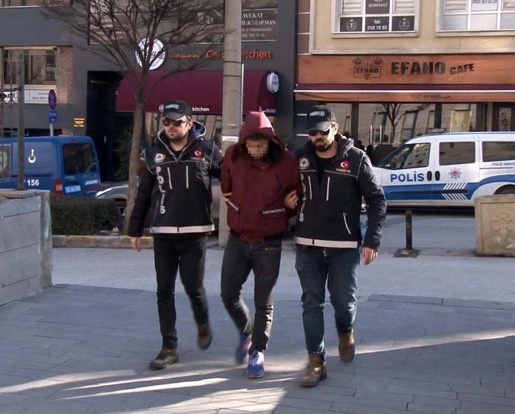 Uyuşturucu şüphelisi adliyede G1