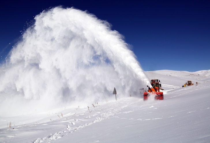 Eksi 25 derecede karla mücadele çalışması G1