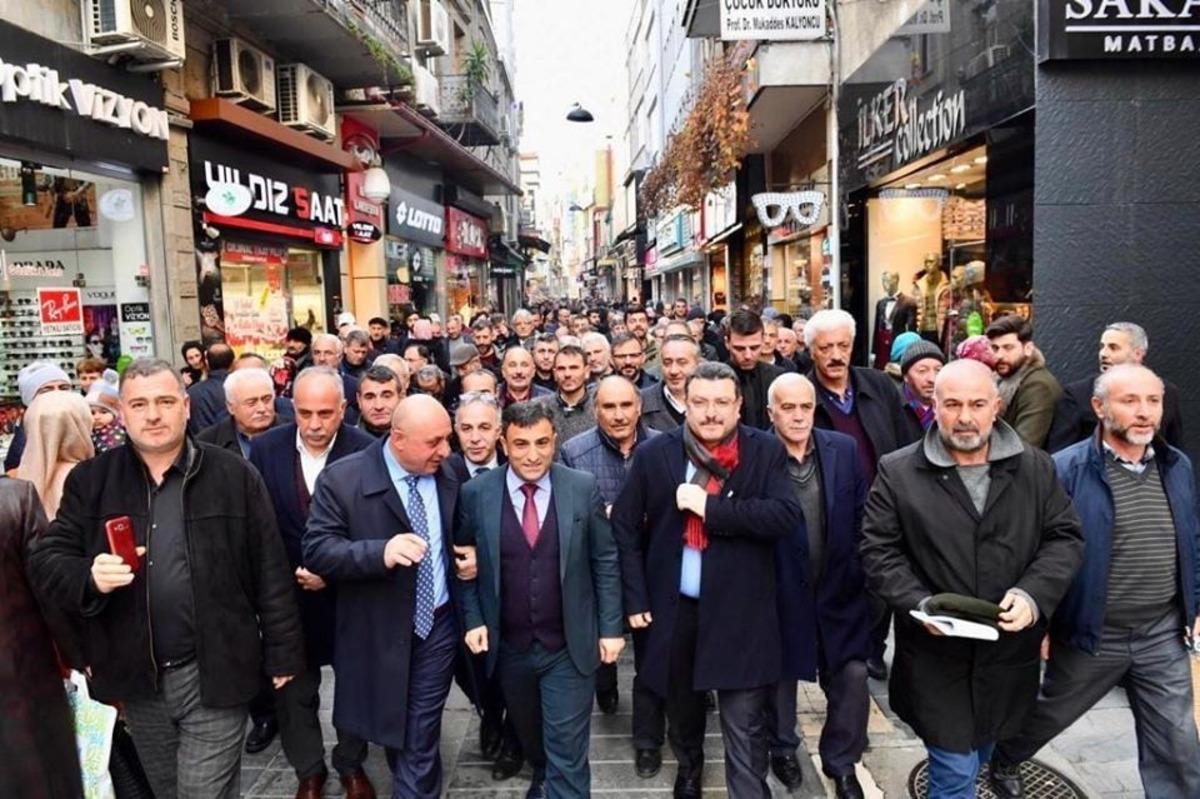 AK Parti Ortahisar&rsquo;dan g&ouml;vde g&ouml;sterisi