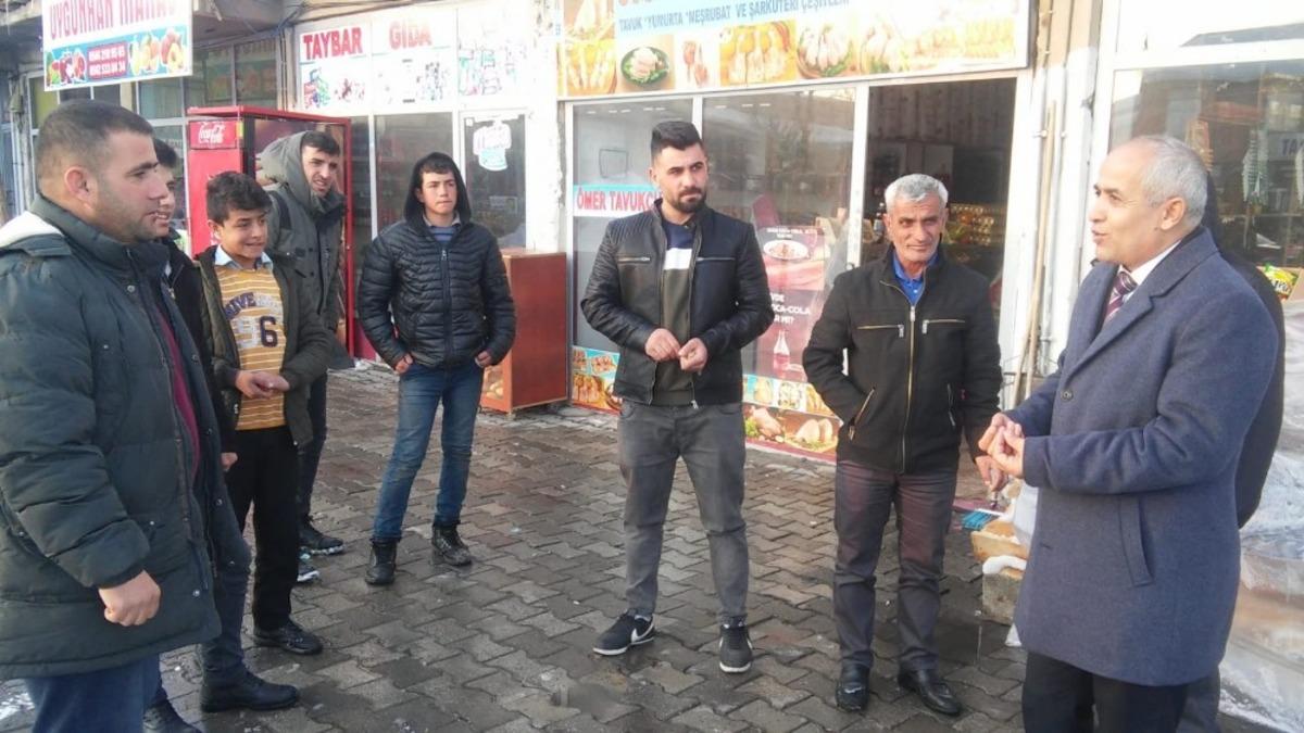 Başkan Ensari&rsquo;den esnaf ziyareti