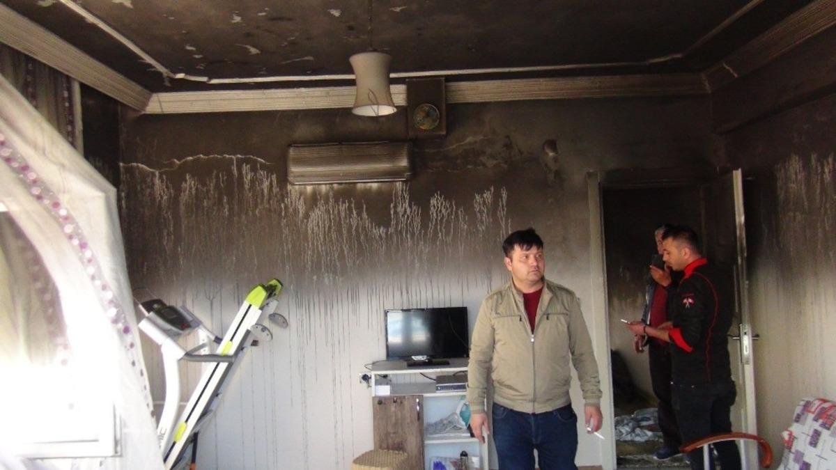 Evde kimsenin olmaması olası faciayı &ouml;nledi