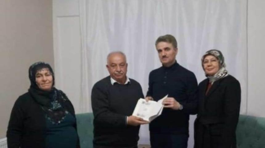 Vali Baruş&rsquo;tan şehit polisin umreden d&ouml;nen ailesine ziyaret