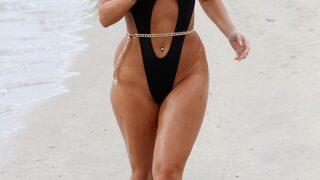 Chloe Ferry kışı Dubai'nin güneşinde geçiriyor