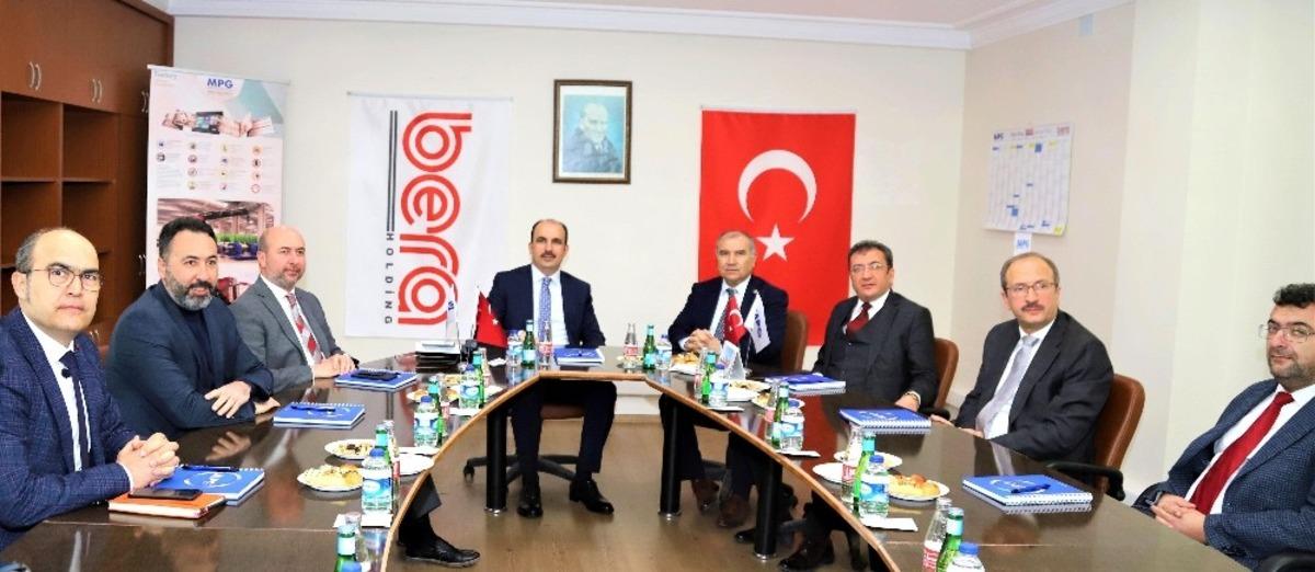 Başkan Altay ve Pekyatırmacı&rsquo;dan Bera Holding&rsquo;in Konya&rsquo;daki &uuml;retim tesislerine ziyaret