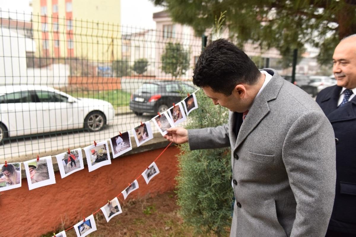 &Ouml;ğrenciler istedi Başkan Avcı kedi evini teslim etti