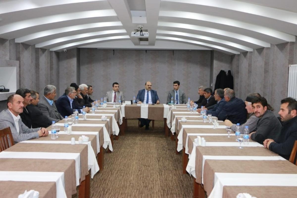 Aziziye&rsquo;de muhtarlar zirvesi