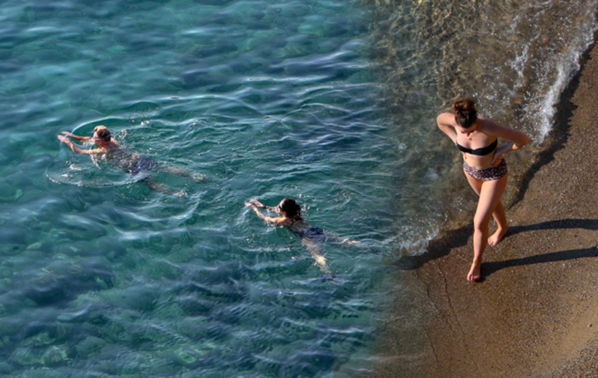 Antalya'da şubat ayında yazı yaşıyorlar