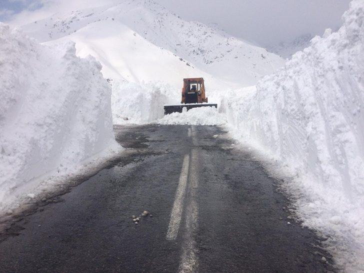 Hakkari-Şırnak kara yoluna çığ düştü G3