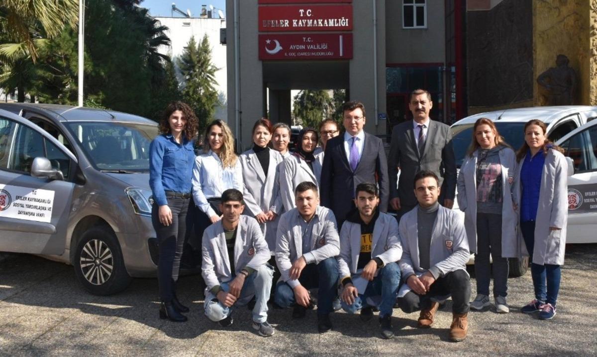 Efeler Kaymakamlığından &rsquo;2020 Yılı G&ouml;n&uuml;l Eli&rsquo; projesi