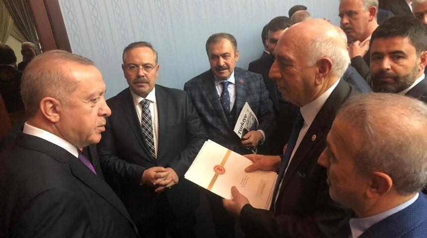 AK Parti&rsquo;li Kartal Cumhurbaşkanı Erdoğan&rsquo;la g&ouml;r&uuml;şt&uuml;