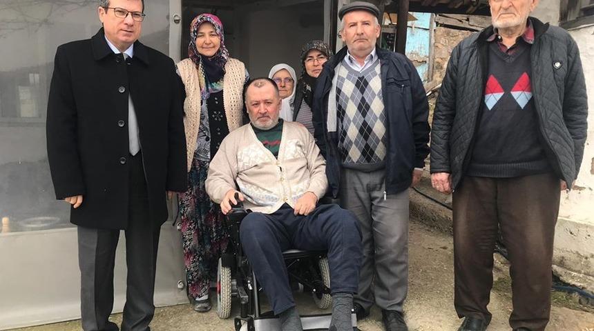10 yıldır evinden &ccedil;ıkamayan MS hastası &ouml;zg&uuml;rl&uuml;ğ&uuml;ne kavuştu