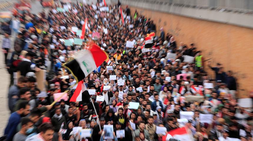 Irak’ta protestoların bilançosu: 545 ölü