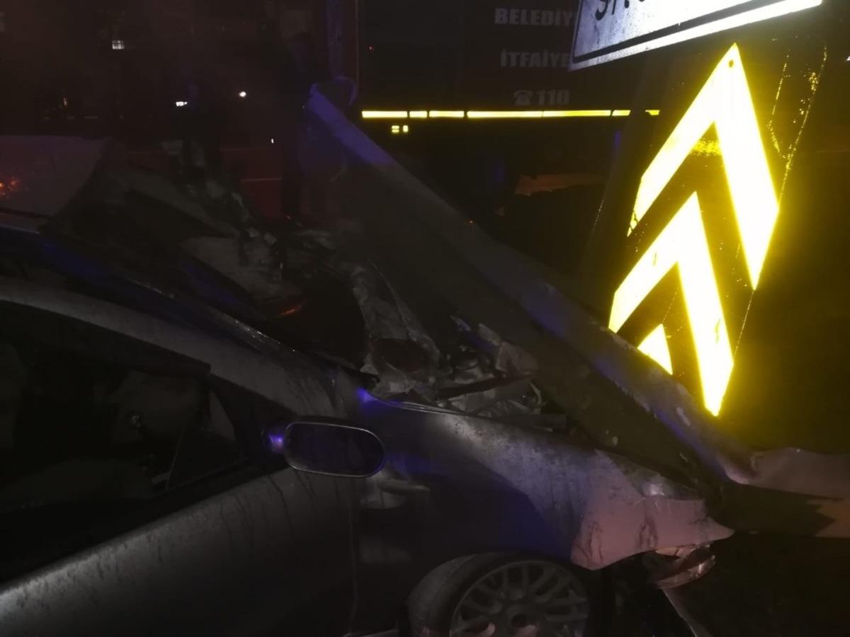 Ref&uuml;je ok gibi saplanan ara&ccedil;tan sağ &ccedil;ıktı : 1 yaralı