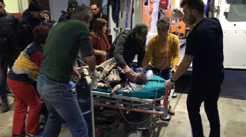 Yangında vücudu yanan ve dumandan etkilenen bebek yaşam savaşını kaybetti