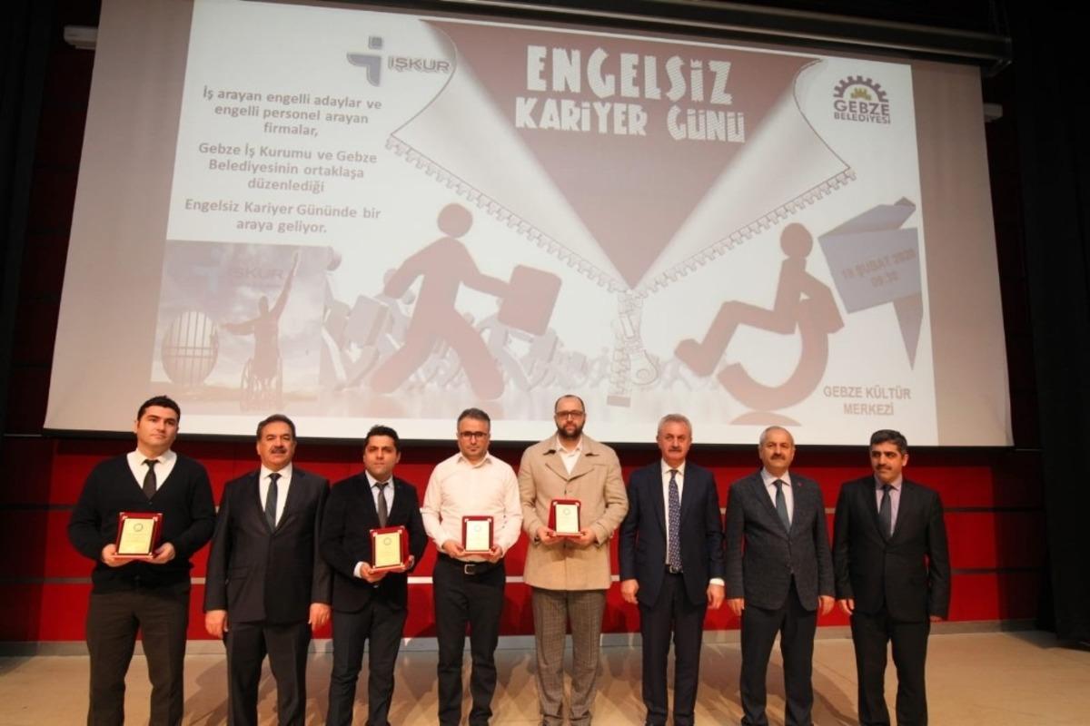 Gebze&rsquo;de 190 engelli iş sahibi oldu