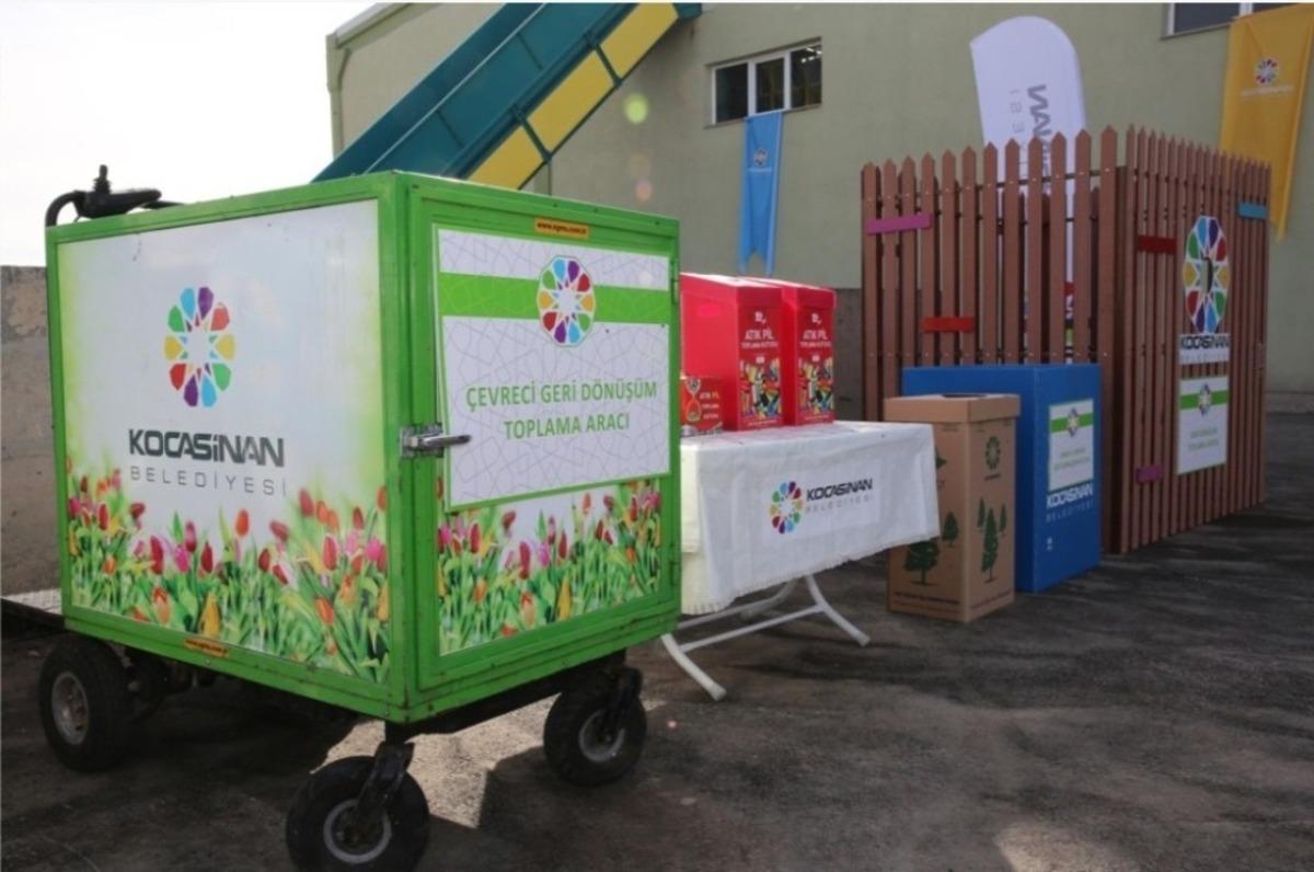 Geri d&ouml;n&uuml;ş&uuml;mde &ouml;rnek olan Kocasinan Belediyesi&rsquo;ne Sıfır Atık Belgesi