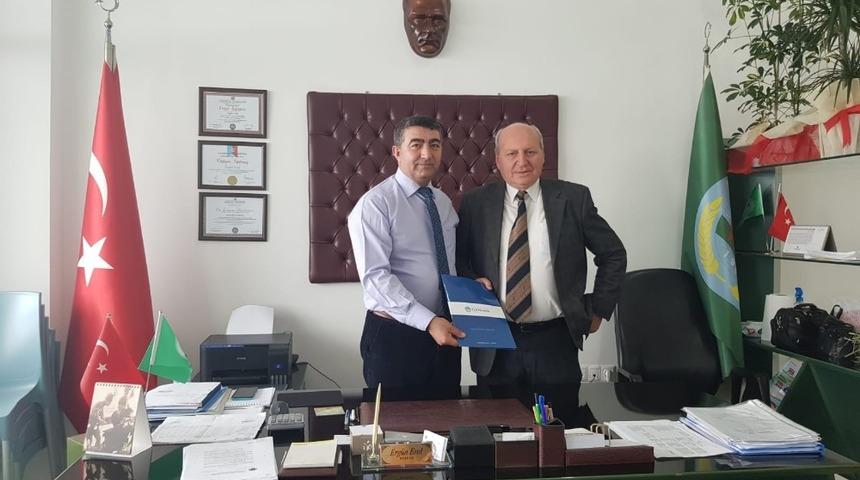 Fizyomer ile İn&ouml;n&uuml; Ziraat Odası Başkanlığı arasında protokol imzalandı