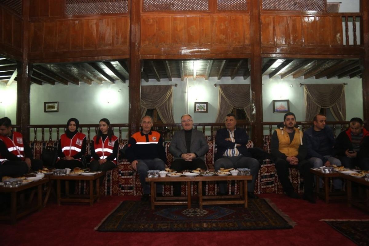 Başkan Bilgin isimsiz kahramanları unutmadı