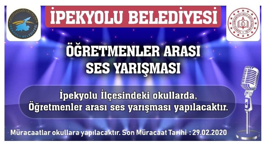 İpekyolu&rsquo;nda &ldquo;İpekses&rdquo; yarışması