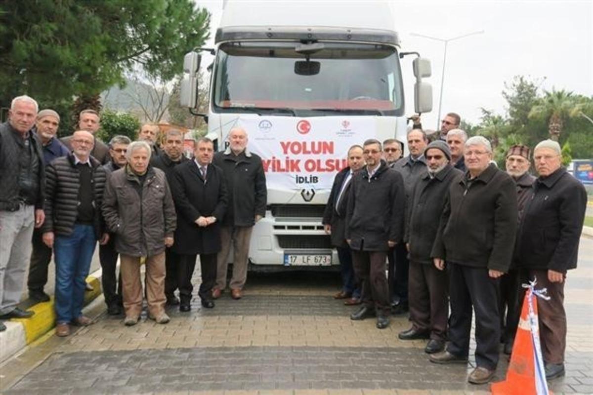 &Ccedil;anakkale&rsquo;den İdlib&rsquo;e yardım eli