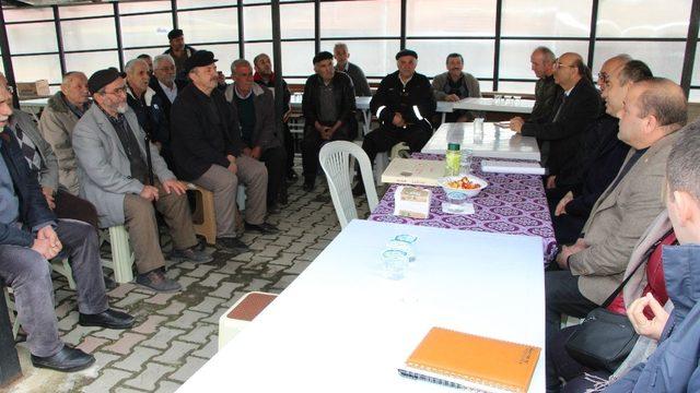 Devrek Kaymakam Vekili Altay köy ziyaretlerinde