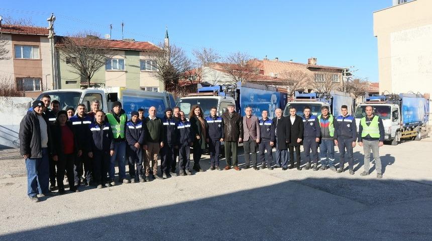 Odunpazarı Belediyesi 14 mahallede geri d&ouml;n&uuml;ş&uuml;m atığı toplamaya başladı