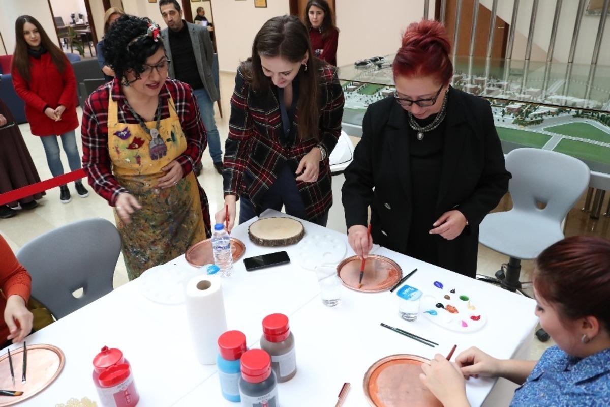 B&ouml;lgenin simgesi bakır, sanat eserine d&ouml;n&uuml;şt&uuml;