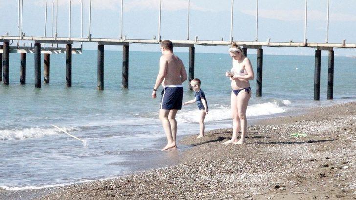 Cemre havaya düşünce hem balık, hem de dilek tuttular G3