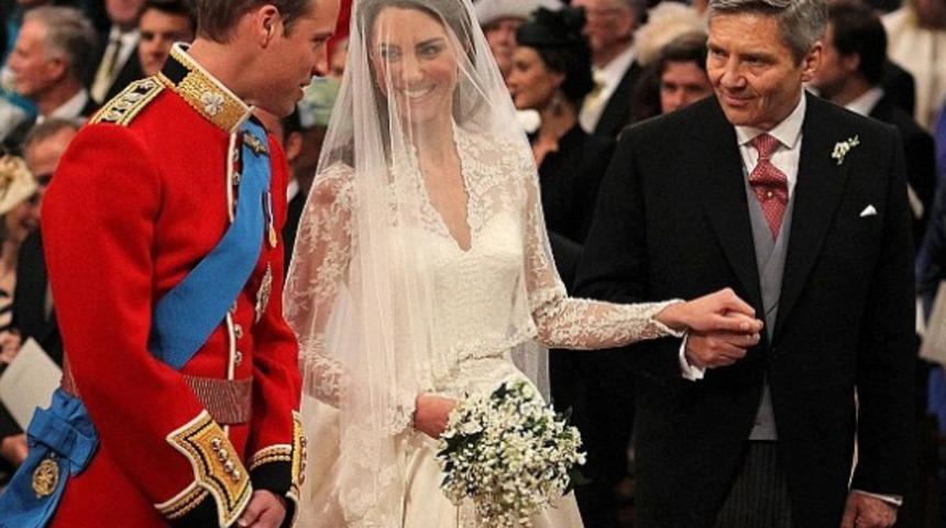 Prens William ve Kate Evlendi