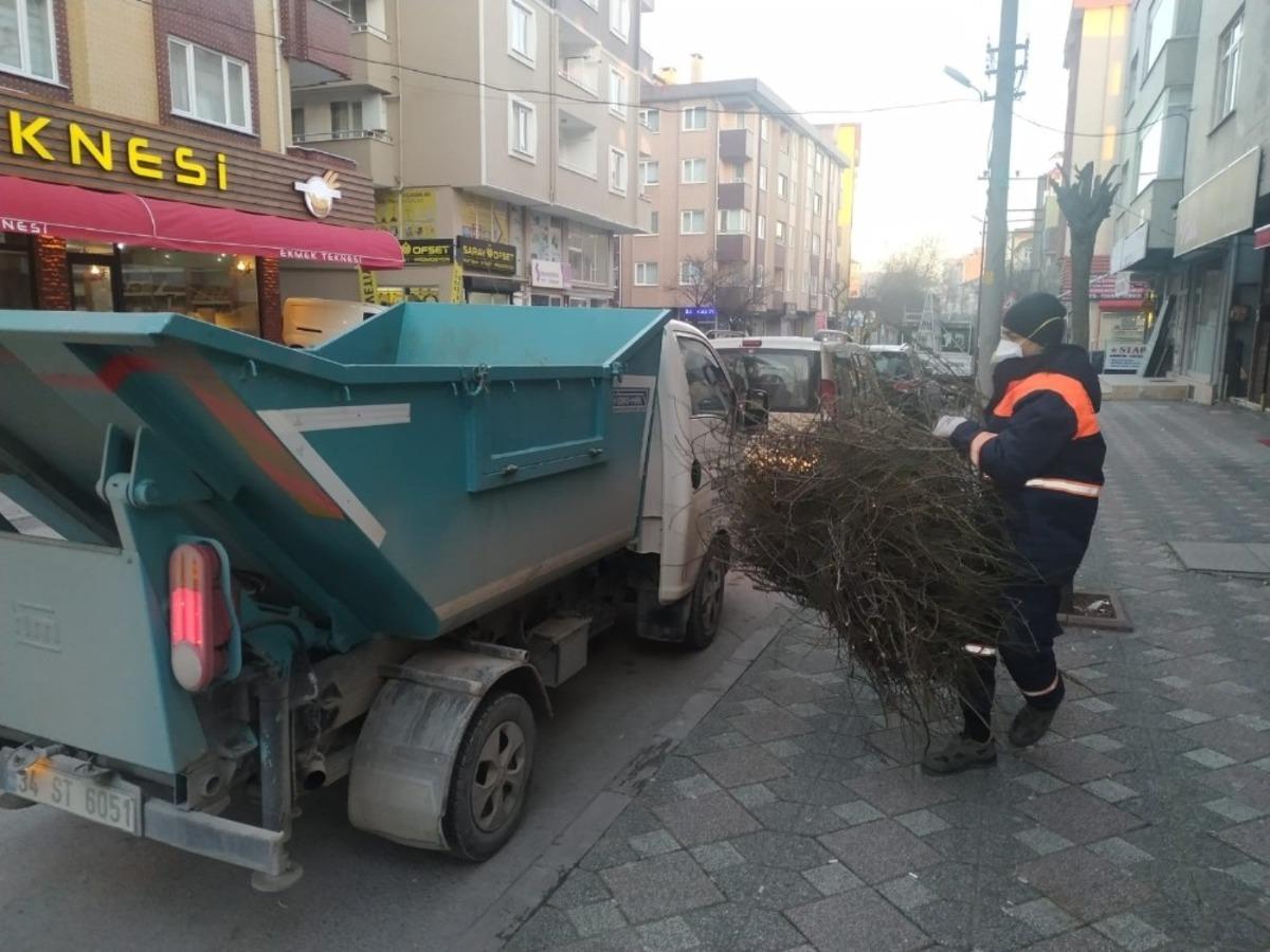 Gebze&rsquo;nin cadde ve sokakları her g&uuml;n temizleniyor