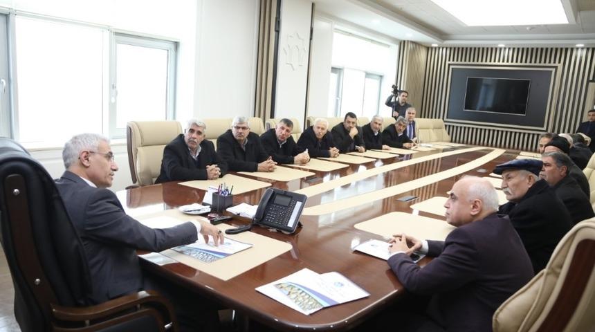 Muhtarlarla deprem değerlendirmesi toplantısı