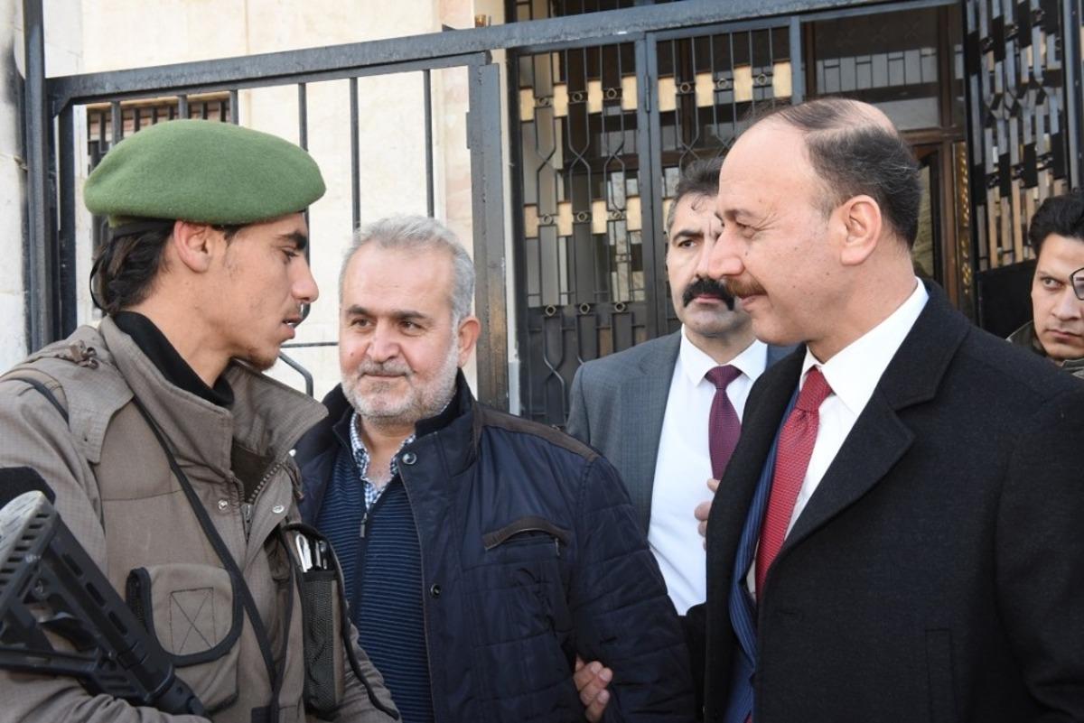 Vali Erin, Telabyad&rsquo;da y&uuml;r&uuml;t&uuml;len &ccedil;alışmaları inceledi