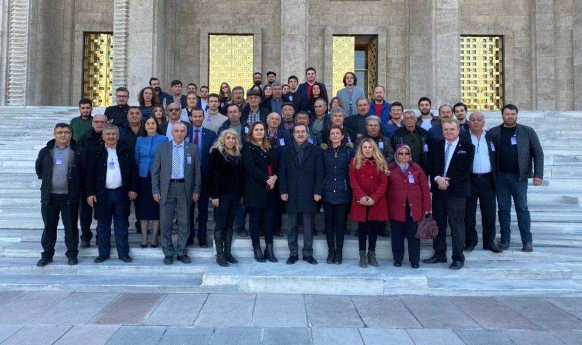 Sivrihisarlılar TBMM&rsquo;yi ziyaret etti