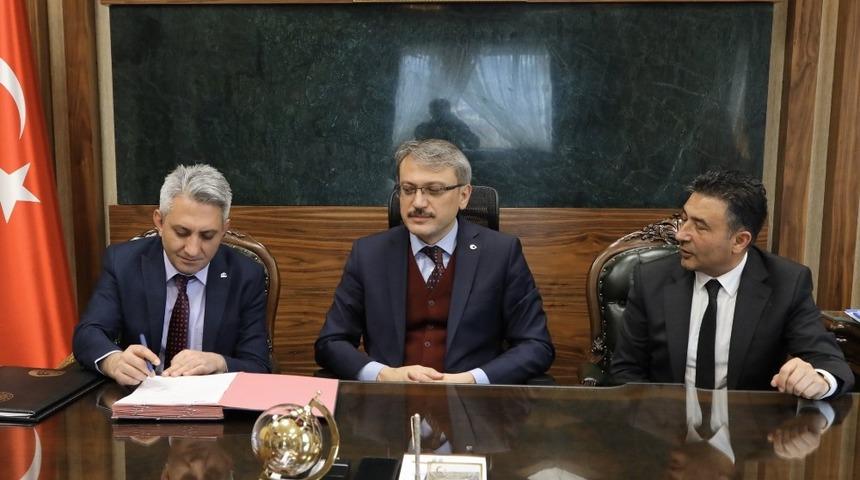 Bing&ouml;l&rsquo;de  2 projenin s&ouml;zleşmesi imzalandı