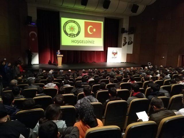 Emniyet Başmüfettişi Sula’nın konferansı ilgi gördü