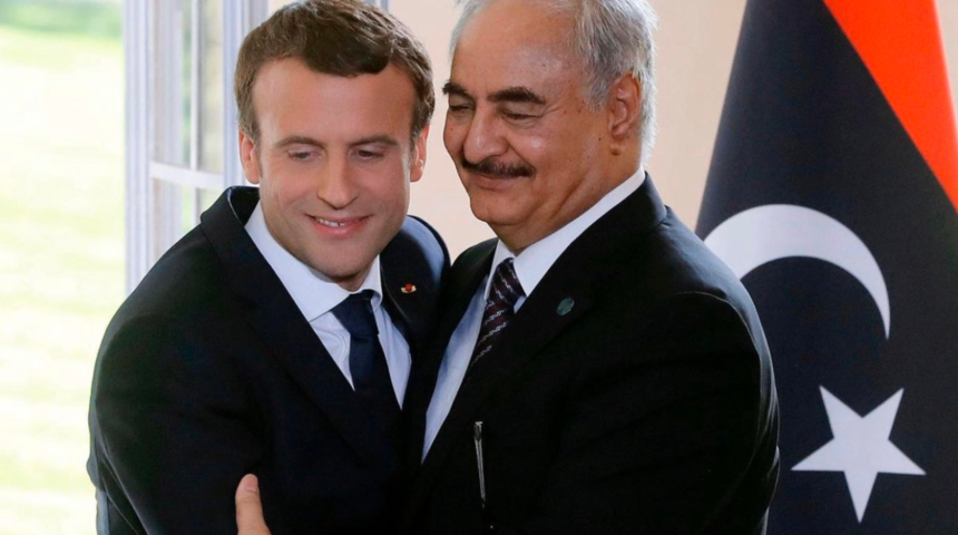 Macron'a sert tepki! Bu fotoğrafla paylaştı