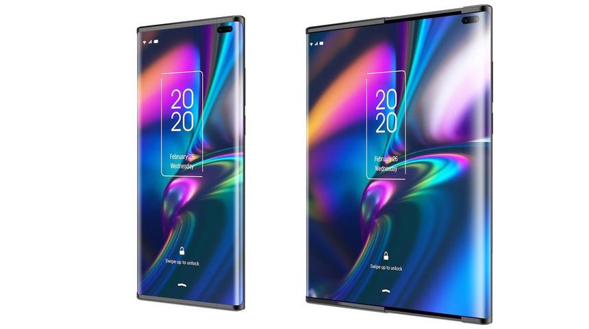 TCL ekranı yana a&ccedil;ılan telefon &uuml;zerinde &ccedil;alışıyor