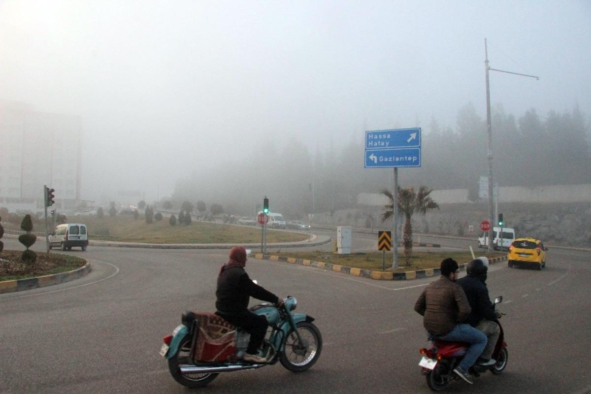 Kilis&rsquo;te yoğun sis