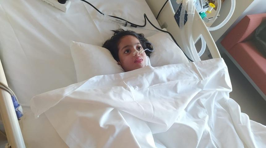 Minik Cevahir g&ouml;zlerini a&ccedil;tı