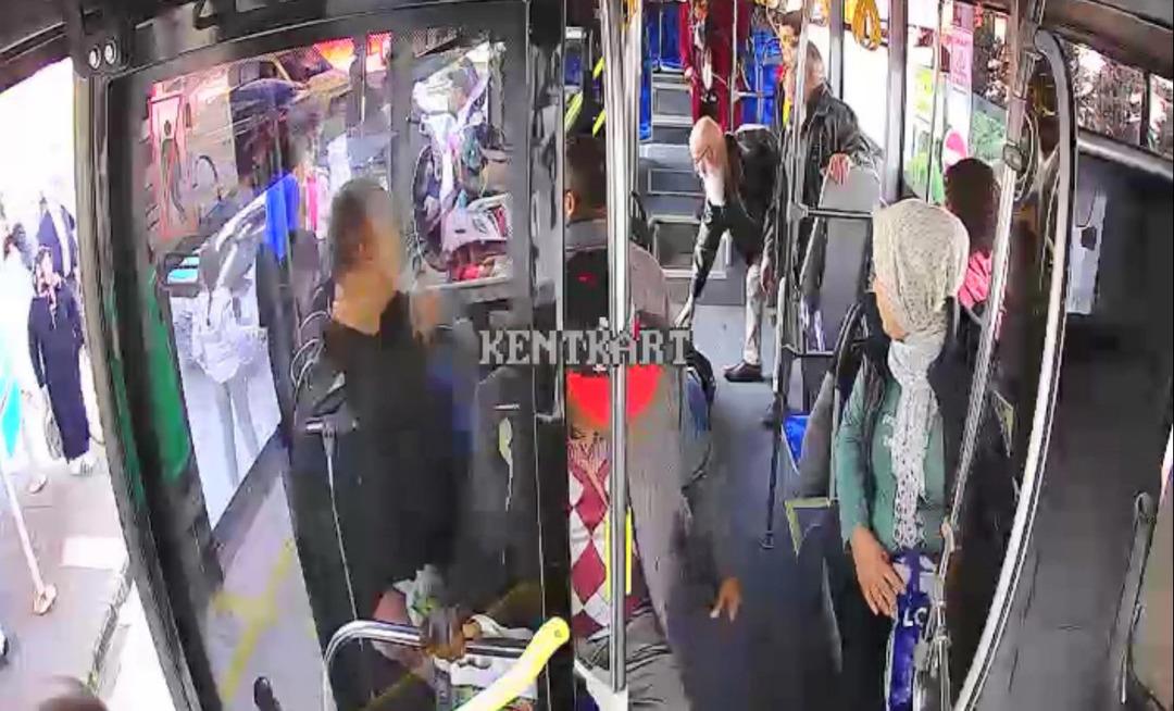 'Ağzından kan geliyordu!' Otob&uuml;ste korkutan anlar