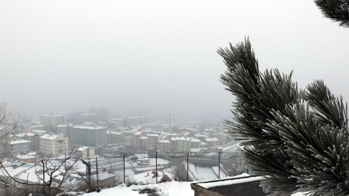 Sivas&rsquo;ta yoğun sis etkili oldu