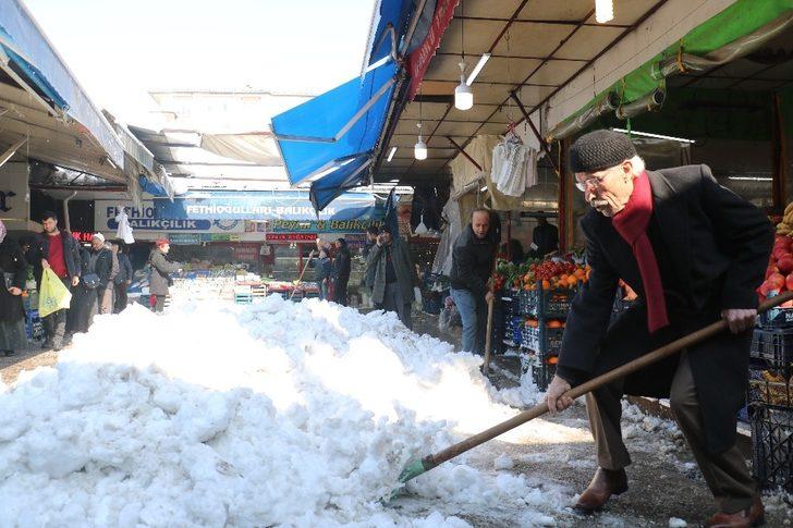 Kar kütlelerinin düşme anı kamerada G4