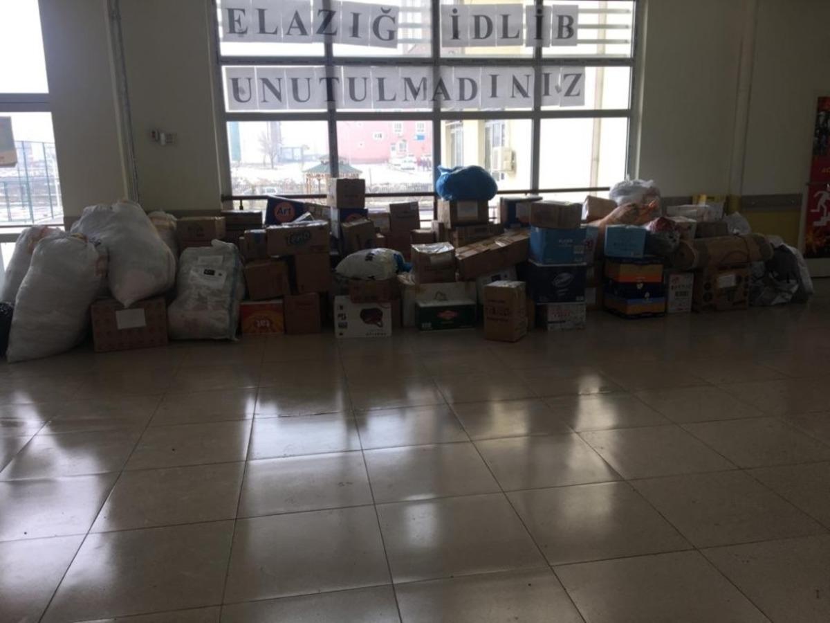 Mazıdağı&rsquo;ndan İdlib&rsquo;e yardım malzemeleri g&ouml;nderildi
