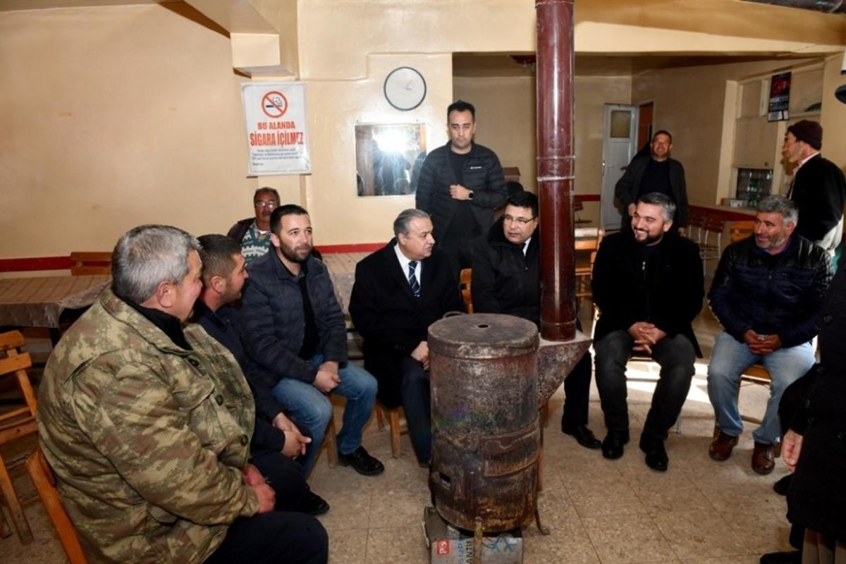 Vali Su, Tepek&ouml;y Mahallesinde incelemelerde bulundu