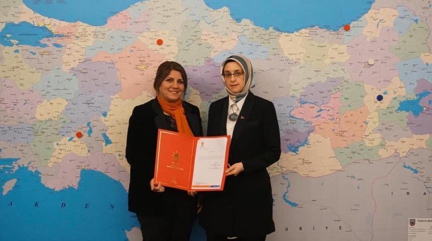 AK Parti Bilecik&rsquo;te yeni kadın kolları başkanı belli oldu