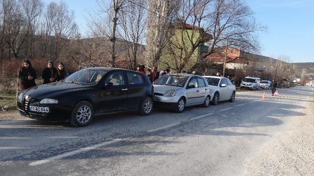 Bilecik’te zincirleme trafik kazası: 3 yaralı