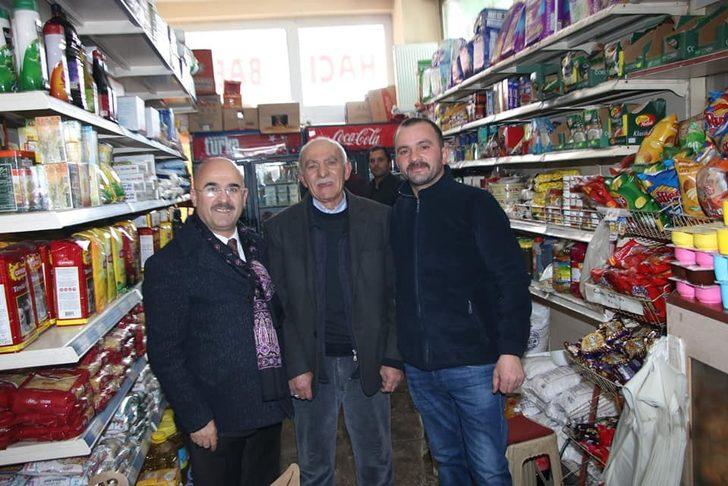 AK Partili Belediye Başkanı esnafı ziyaret etti G1