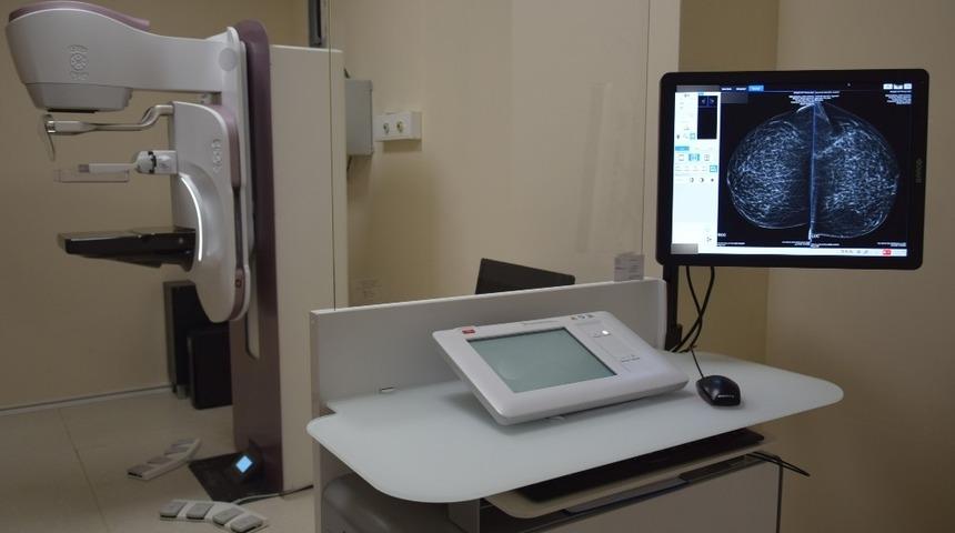 3 boyutlu dijital mamografi cihazı hizmete girdi