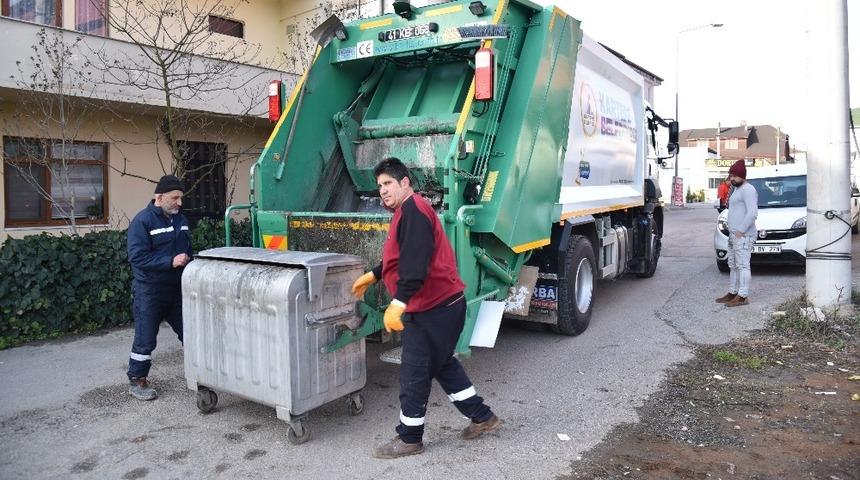Kartepe&rsquo;de 40 bin ton &ccedil;&ouml;p toplandı